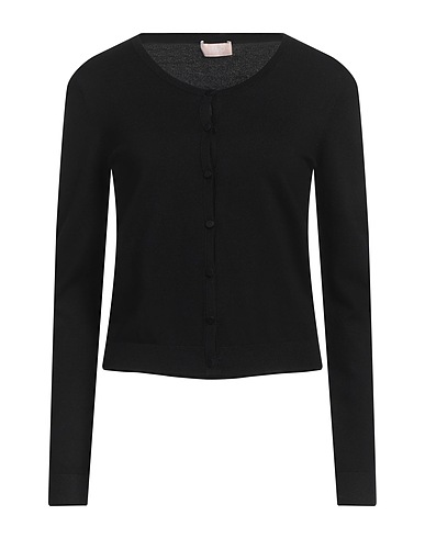 LIU •JO Cardigan Black 80% Viscose, 20% Nylon