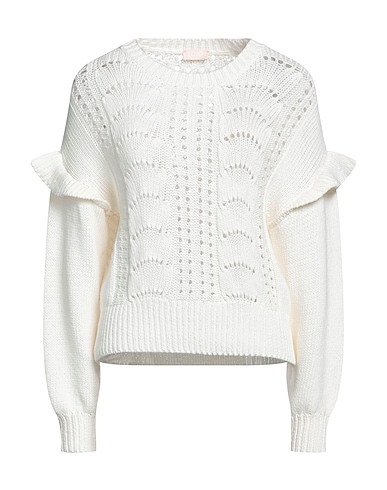 LIU •JO Jumper White 100% Cotton