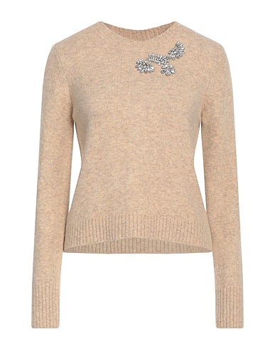 PINKO Jumper Beige 67% Acrylic, 13% Polyester, 12% Polyamide, 6% Wool, 2% Elastane