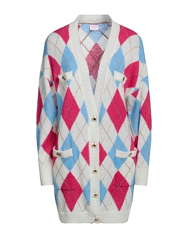 SUN 68 Cardigan Fuchsia 53% Merino Wool, 30% Polyamide, 17% Baby alpaca wool