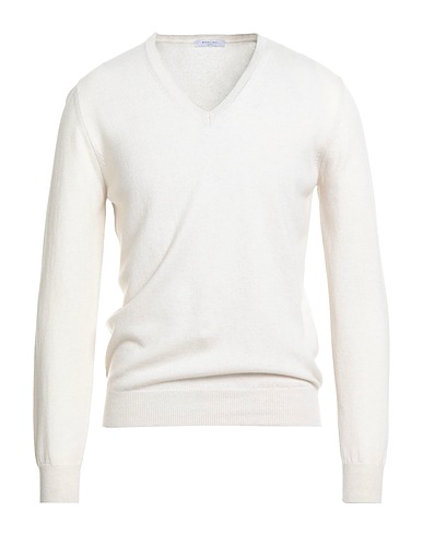 BOGLIOLI Cashmere jumper Off white 100% Cashmere