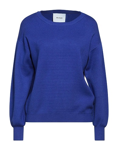 MINUS Jumper Bright blue 52% Viscose, 28% Polyester, 20% Nylon