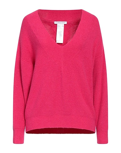 CARACTÈRE Jumper Fuchsia 49% Viscose, 30% Polyester, 21% Polyamide