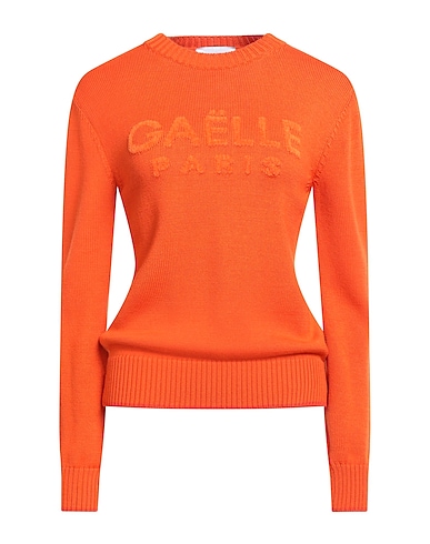 GAëLLE Paris Jumper Orange 50% Virgin Wool, 50% Acrylic