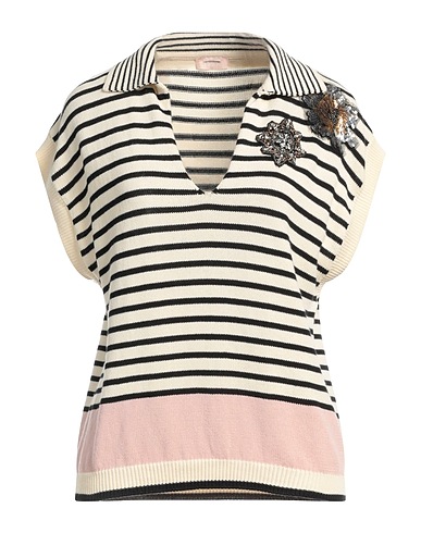 LIU •JO Jumper Beige 100% Cotton