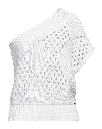 LIU •JO Pullover Weiß 100% Baumwolle