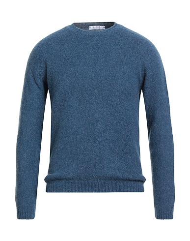 BOGLIOLI Jumper Navy blue 90% Wool, 10% Cashmere