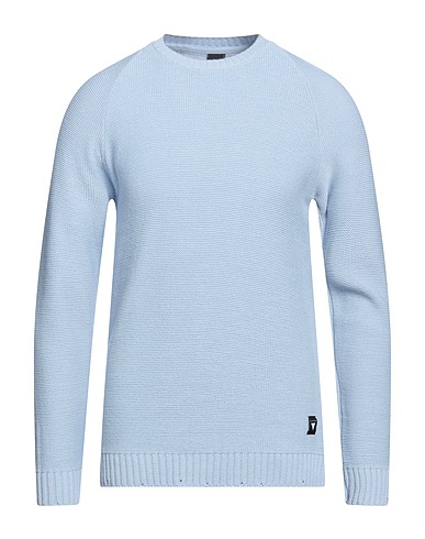 WHY NOT BRAND Pullover Celeste 70% Acrilico, 30% Lana
