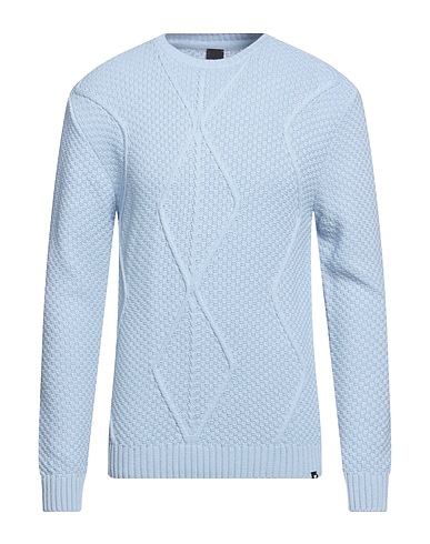 WHY NOT BRAND Sweater Sky blue 70% Acrylic, 30% Wool