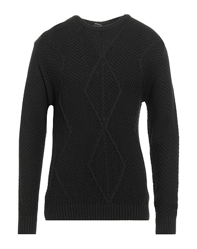 WHY NOT BRAND Jumper Black 70% Acrylic, 30% Wool