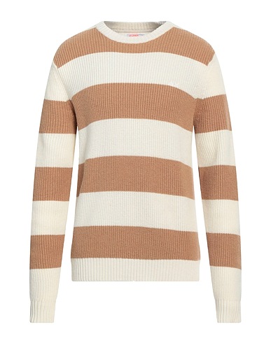 SUN 68 Jumper Ivory 47% Merino Wool, 38% Viscose, 10% Polyamide, 5% Cashmere