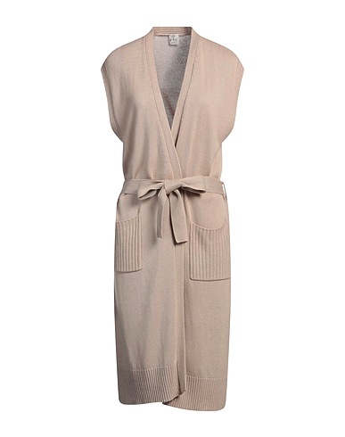 FTC Cardigan Beige 50% Cachemire, 50% Lyocell
