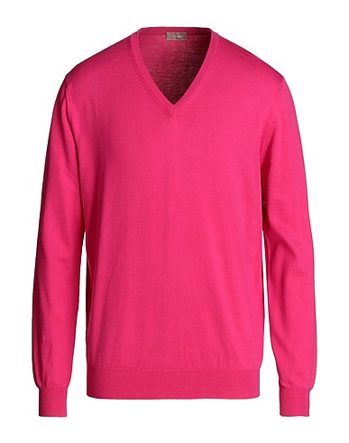 CRUCIANI Pullover Fucsia 100% Cotone