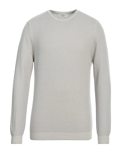 BELLWOOD Jumper Light grey 100% Virgin Wool