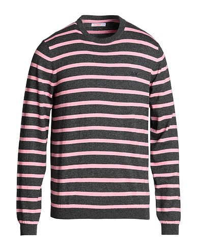 SUN 68 Jumper Grey 50% Merino Wool, 50% Cotton