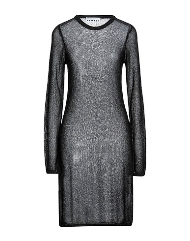 REMAIN BIRGER CHRISTENSEN Short dress Black 100% Polyester