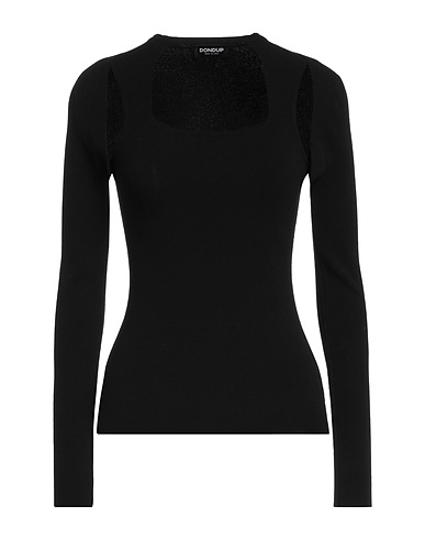 DONDUP Jumper Black 70% Viscose, 30% Polyester
