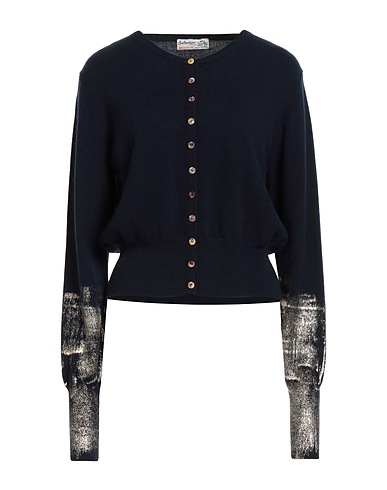 BALLANTYNE of PEEBLES Cardigan Midnight blue 100% Cashmere