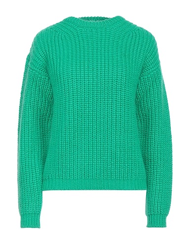 BELLWOOD Pullover Grün 48% Mohairwolle, 36% Acryl, 9% Polyamid, 7% Polyester