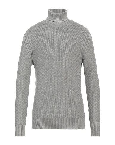 OUT/FIT Polo neck Grey 65% Viscose, 35% Nylon