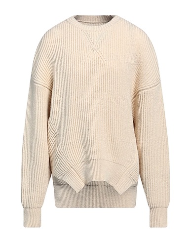 JIL SANDER Sweater Ivory 50% Cotton, 50% Wool