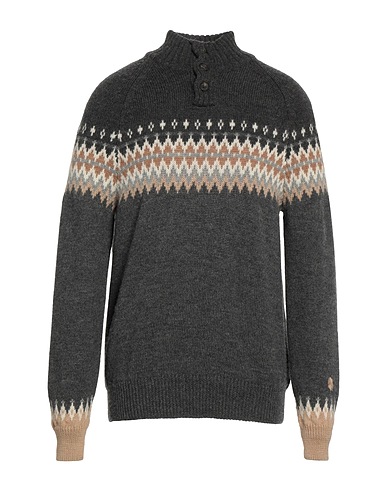 HERITAGE Polo neck Lead 50% Virgin Wool, 50% Alpaca wool