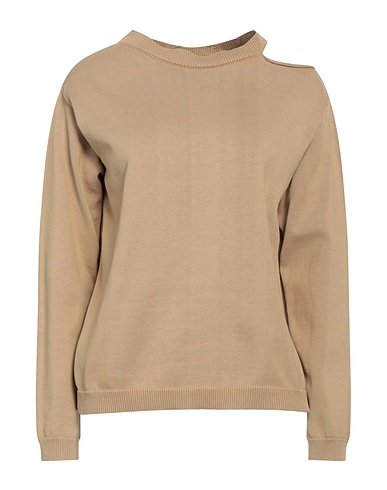 SEMICOUTURE Sweater Camel 100% Cotton