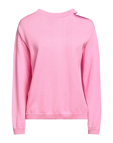 SEMICOUTURE Sweater Pink 100% Cotton