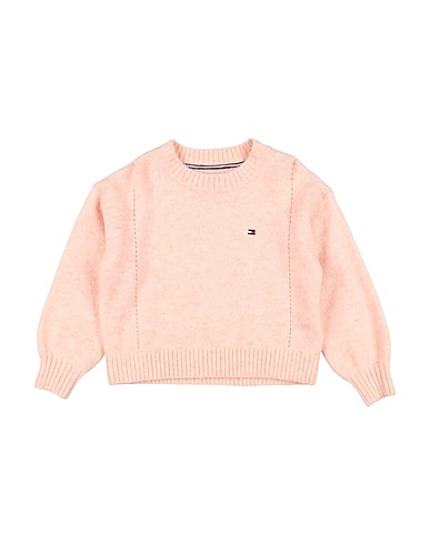 TOMMY HILFIGER Jumper Light pink 65% Polyester, 28% Acrylic, 5% Wool, 2% Elastane, Polyamide