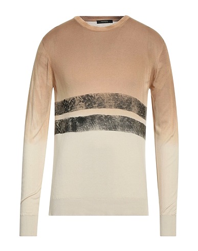 ALPHA STUDIO Jumper Camel 91% Modal, 9% Cashmere