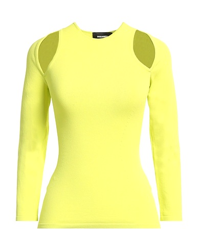 DSQUARED2 Pullover Verde lime 83% Viscosa, 17% Polistirene