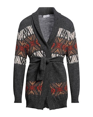 BELLWOOD Cardigan Charcoal 60% Acrylic, 15% Alpaca wool, 15% Wool, 10% Viscose