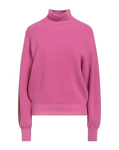 PESERICO Turtleneck Fuchsia 70% Virgin Wool, 20% Silk, 10% Cashmere