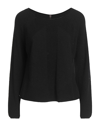 MANILA GRACE Pullover Noir 35% Polyamide, 30% Laine, 30% Viscose, 5% Cachemire