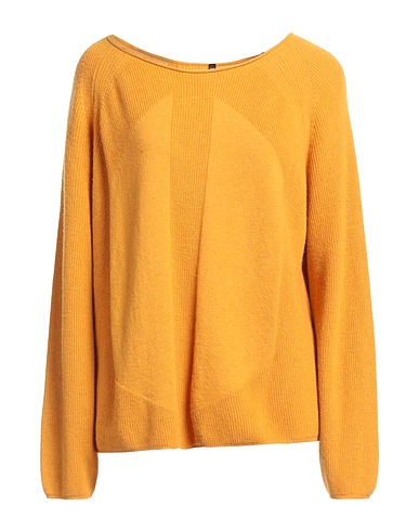 MANILA GRACE Pullover GIALLO OCRA 35% Poliammide, 30% Lana, 30% Viscosa, 5% Cachemire