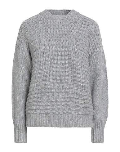 PESERICO Jumper EASY Grey 75% Merino Wool, 12% Metallic fiber, 8% Other Fibres, 5% Cashmere, Alpaca wool