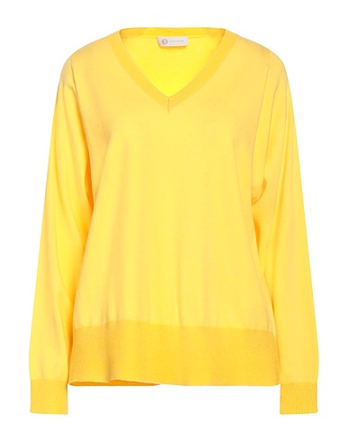 DIANA GALLESI プルオーバー イエロー ポリエステル 30% / アクリル 30% / レーヨン 23% / ナイロン 17%