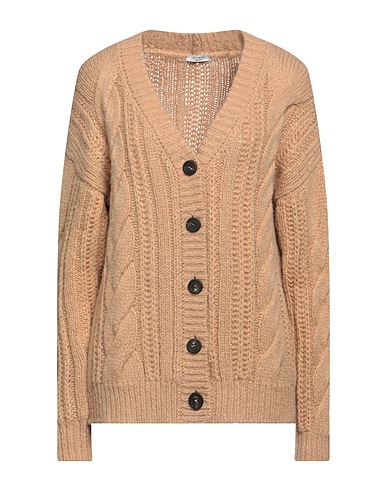 PESERICO Cardigan Beige 46% Alpaca wool, 34% Polyamide, 20% Virgin Wool