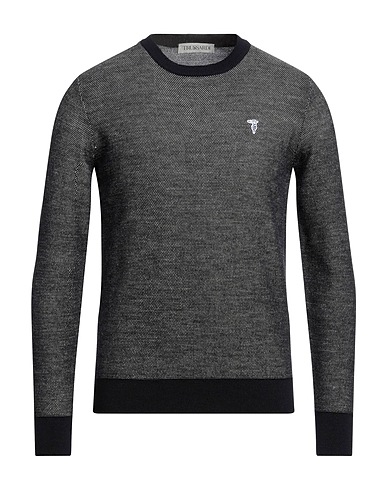TRUSSARDI Sweater Charcoal 60% Acrylic, 20% Viscose, 20% Virgin Wool