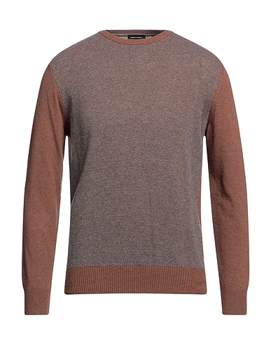 ANGELO NARDELLI Sweater CAMMELLO 40% Merino Wool, 25% Viscose, 25% Polyamide, 10% Cashmere