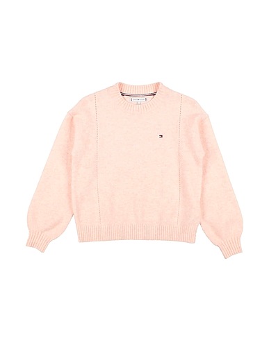 TOMMY HILFIGER Jumper Light pink 65% Polyester, 28% Acrylic, 5% Wool, 2% Elastane