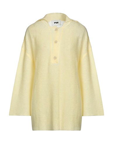RUS Jumper Pastel yellow 34% Alpaca wool, 34% Wool, 32% Polyamide