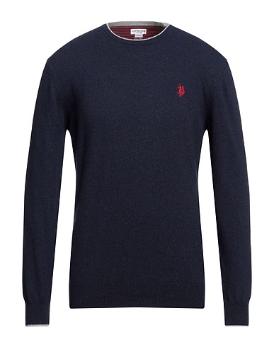 U.S.POLO ASSN. Jumper Midnight blue 40% Wool, 30% Viscose, 20% Polyamide, 10% Cashmere