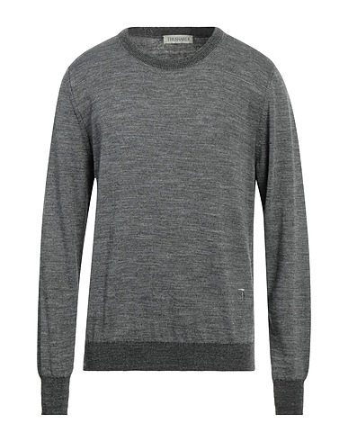 TRUSSARDI Sweater Grey 60% Acrylic, 20% Viscose, 20% Virgin Wool