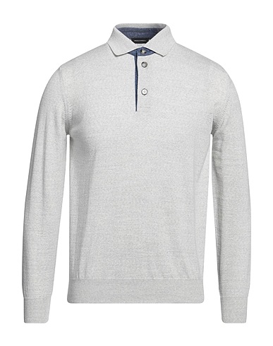 ANGELO NARDELLI Sweater Light grey 50% Wool, 50% Acrylic