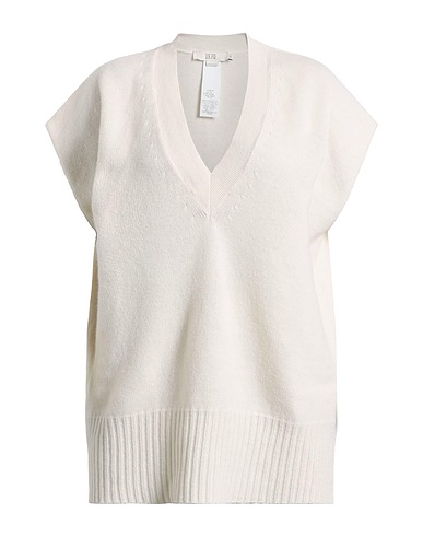 19.70 NINETEEN SEVENTY Sweater Ivory 90% Wool, 10% Cashmere