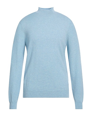 ERMANNO SCERVINO Dolcevita Celeste 70% Lana, 30% Cachemire