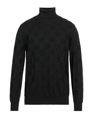 +39 MASQ Dolcevita Nero 100% Lana Merino