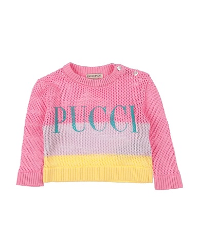PUCCI Jumper Pink 60% Cotton, 40% Viscose, Mother-of-pearl