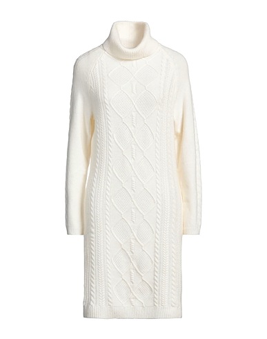 GUESS Kurzes Kleid Elfenbein 70% Polyamid, 30% Wolle